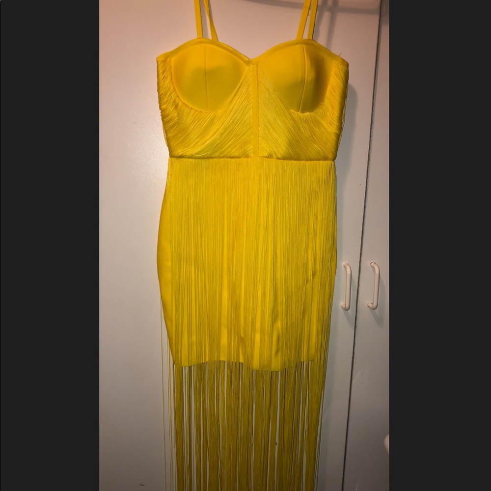 Nichole Lynel Yellow Dress